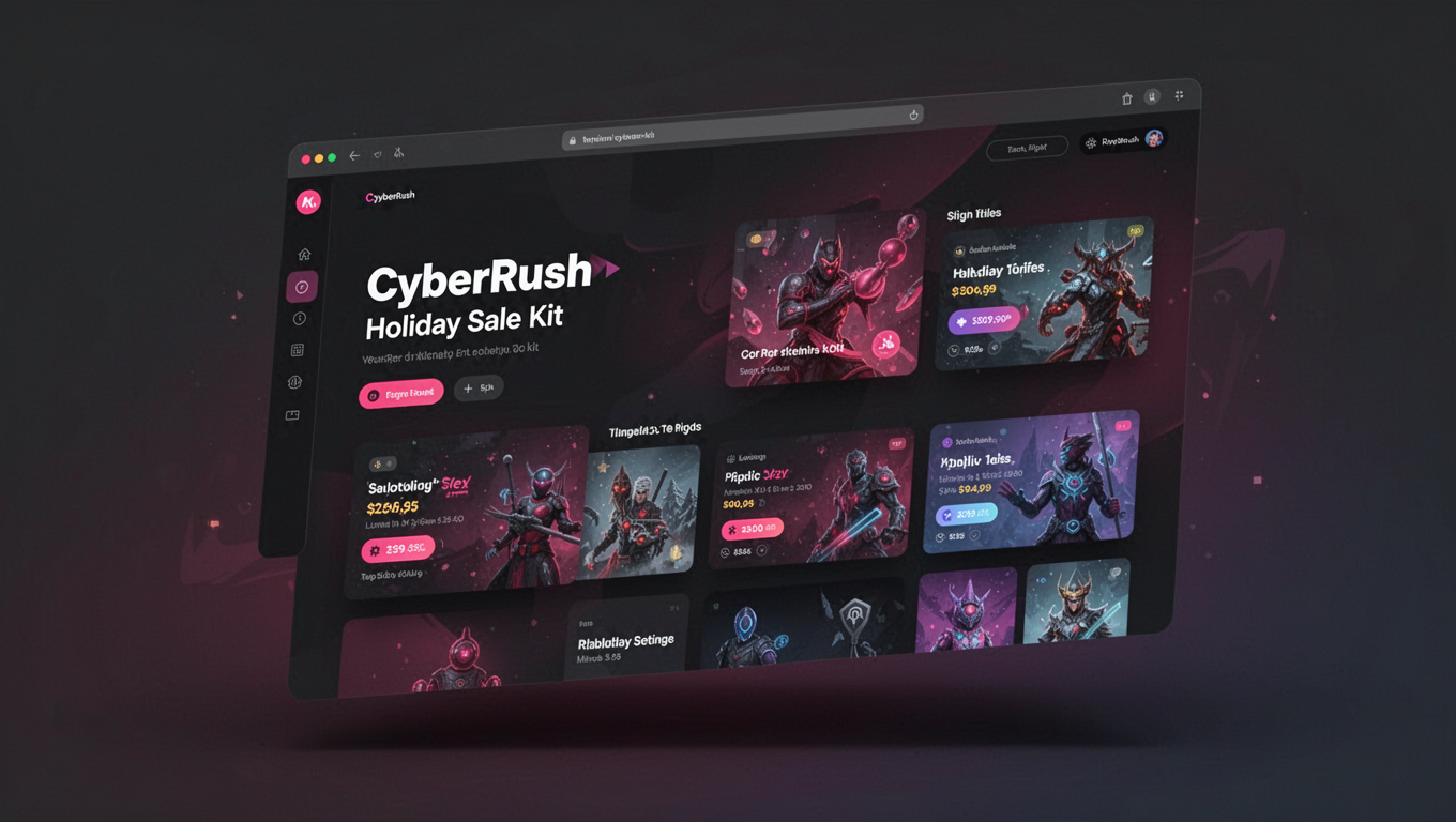 Preview of CyberRush - Holiday Sale Kit