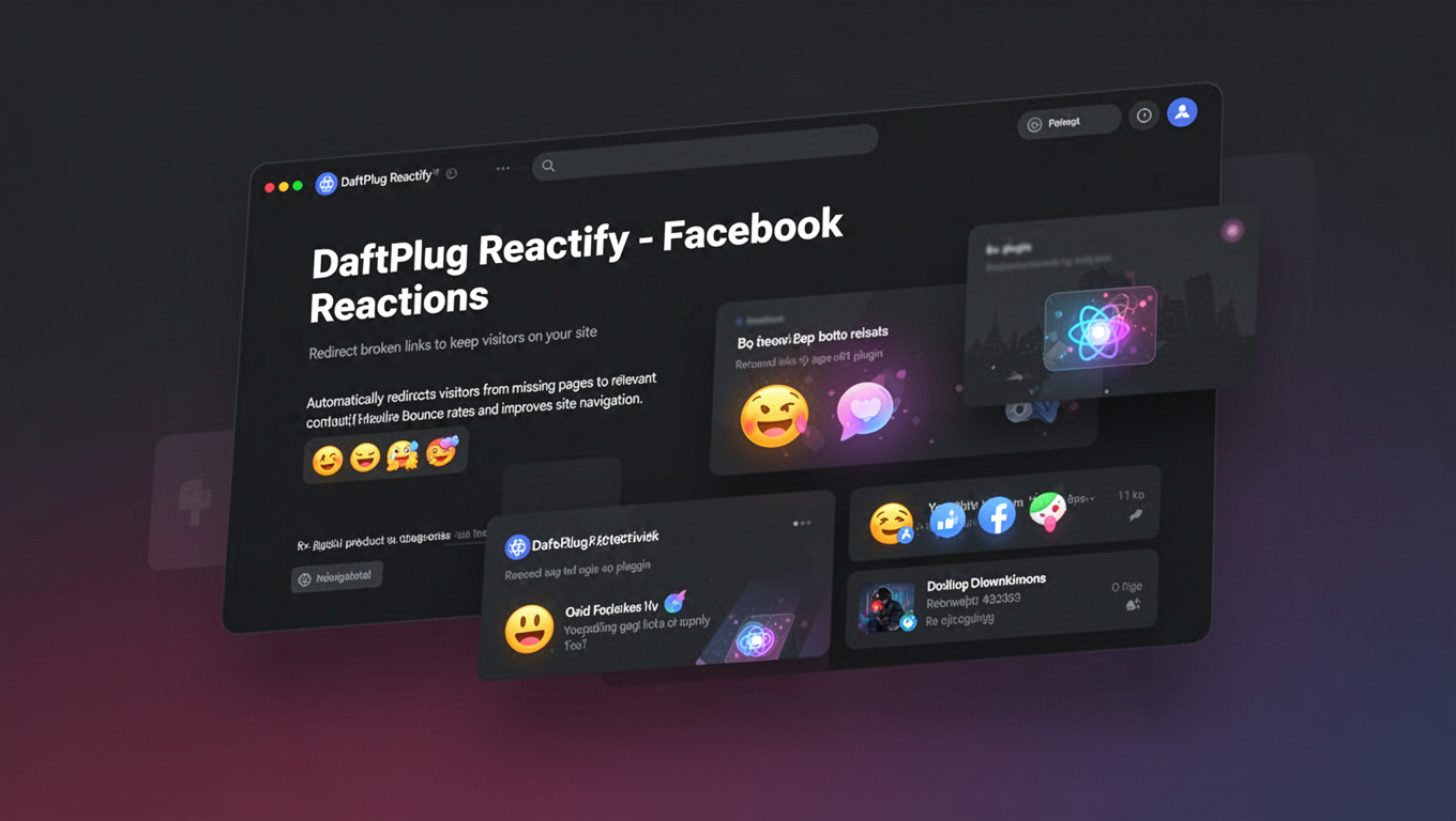 Preview of DaftPlug Reactify - Facebook Reactions