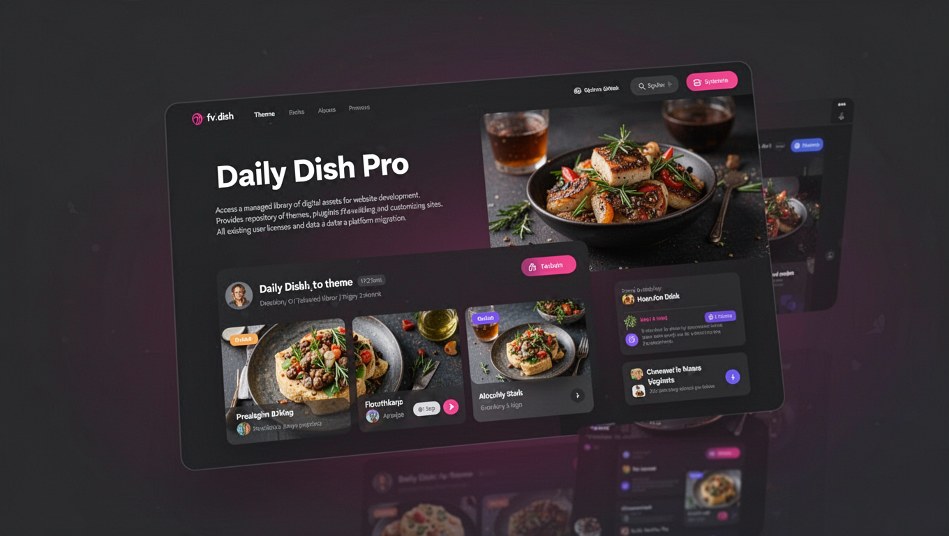 Preview of Daily Dish Pro