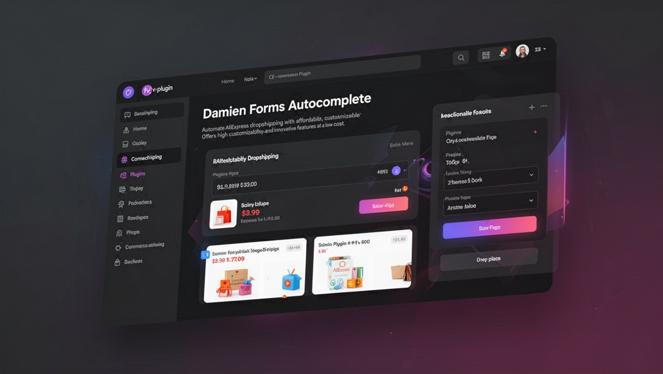 Preview of Damien Forms Autocomplete