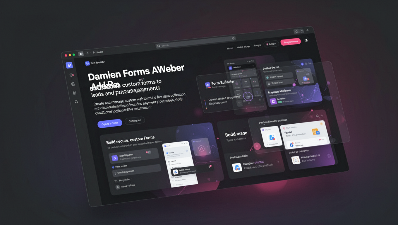 Preview of Damien Forms AWeber Add-On