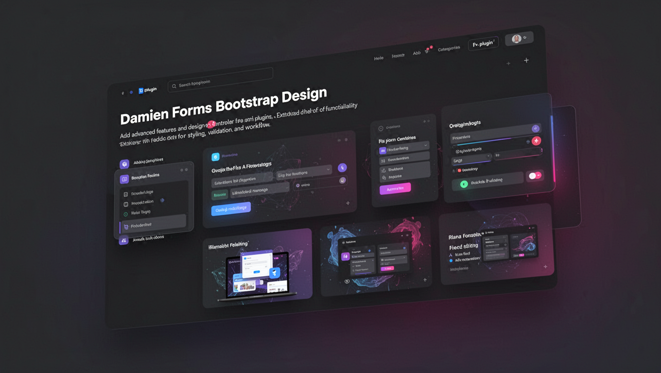 Preview of Damien Forms Bootstrap Design