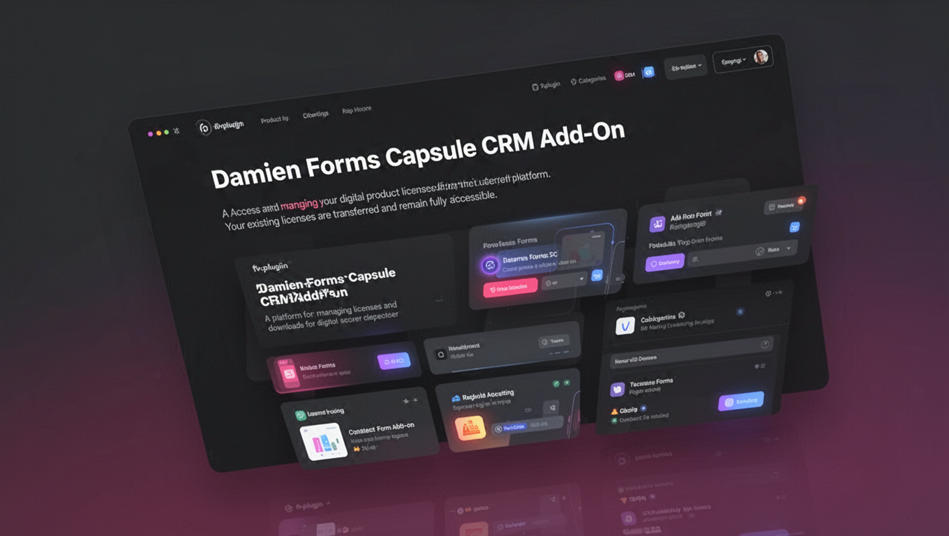 Preview of Damien Forms Capsule CRM Add-On