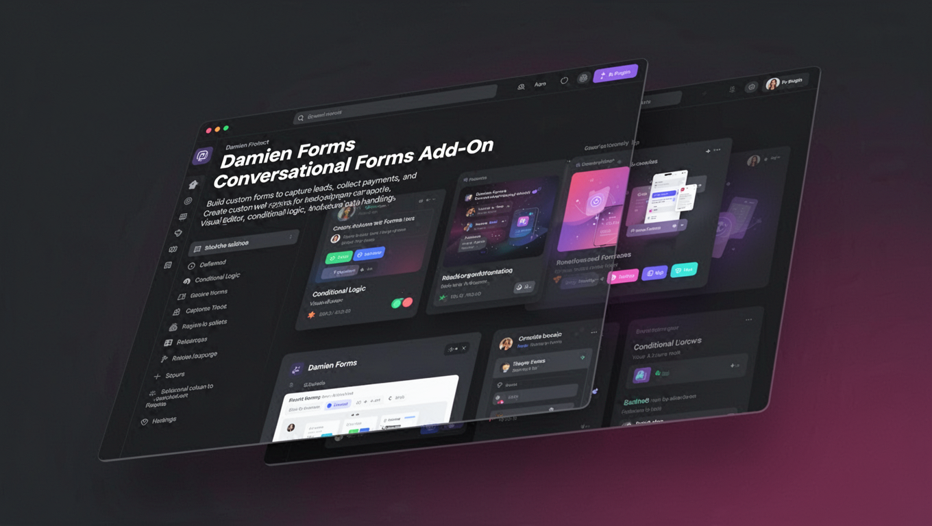 Preview of Damien Forms Conversational Forms Add-On