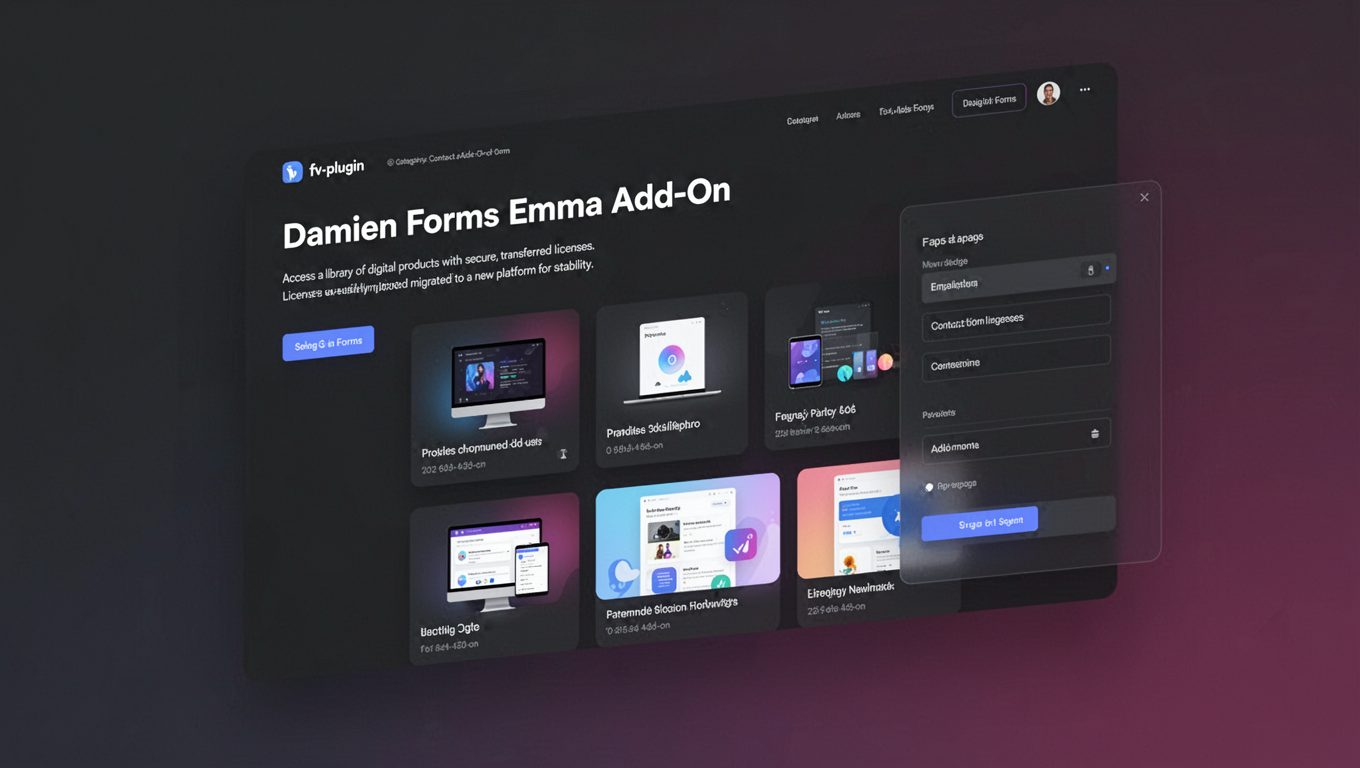 Preview of Damien Forms Emma Add-On