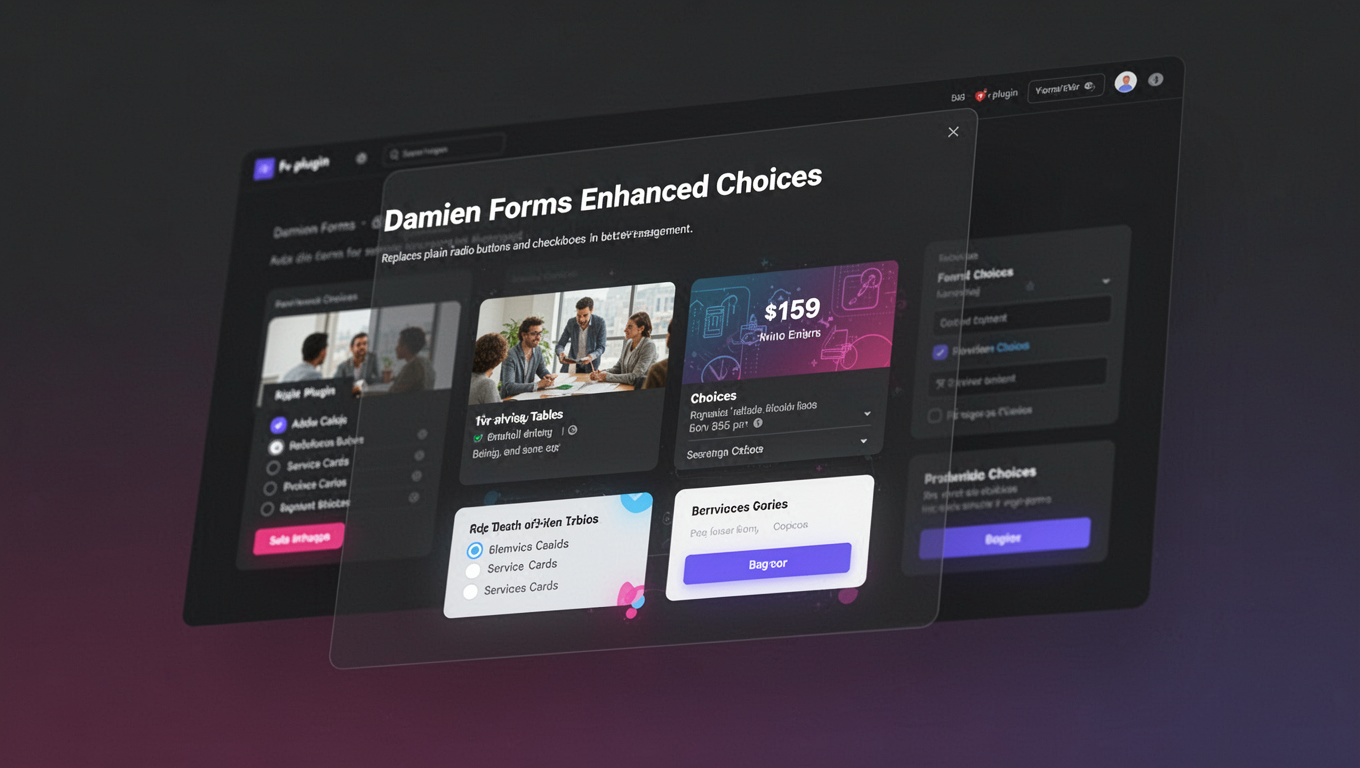 Preview of Damien Forms Enhanced Choices