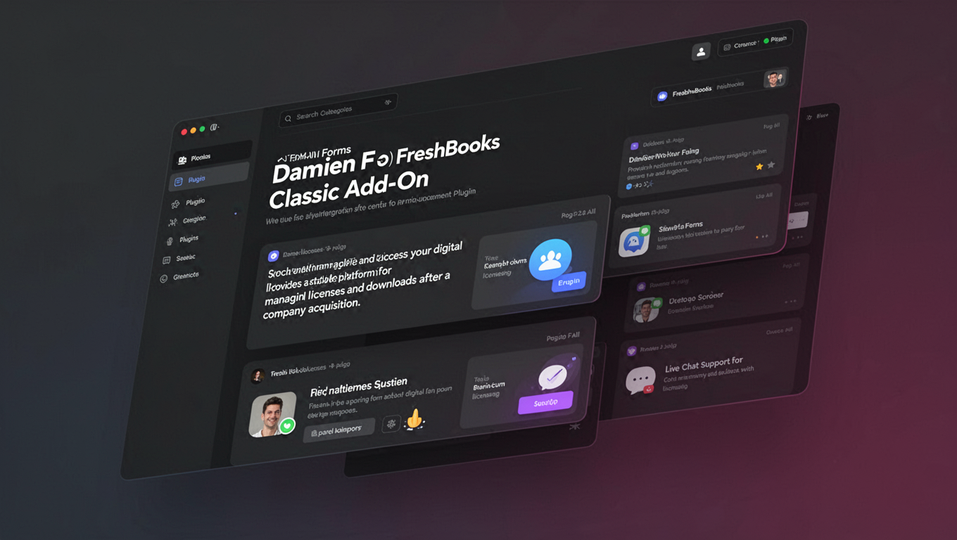Preview of Damien Forms FreshBooks Classic Add-On