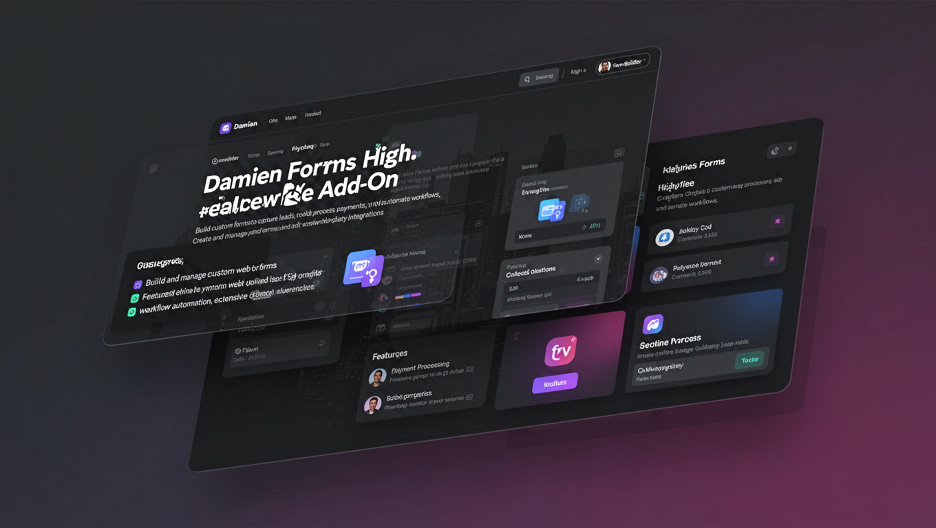 Preview of Damien Forms Highrise Add-On