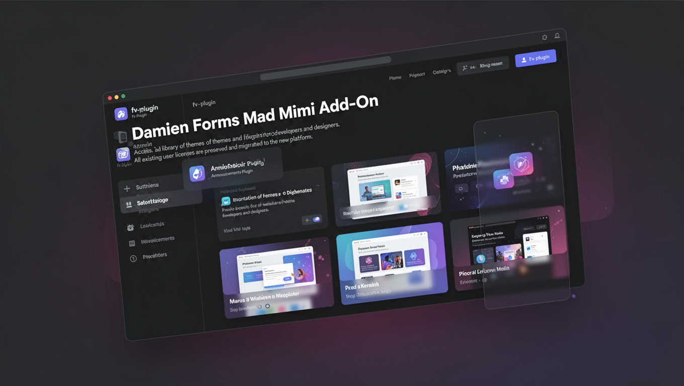 Preview of Damien Forms Mad Mimi Add-On