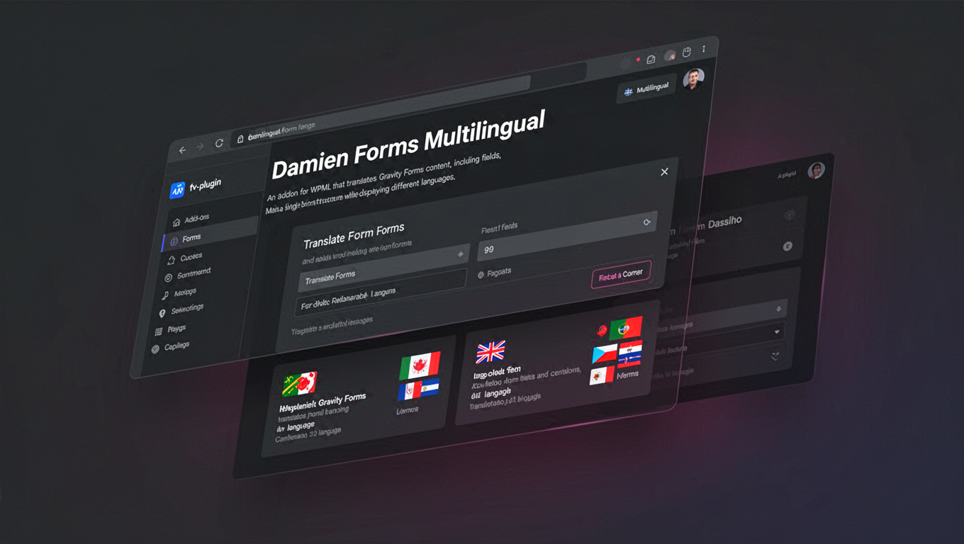 Preview of Damien Forms Multilingual