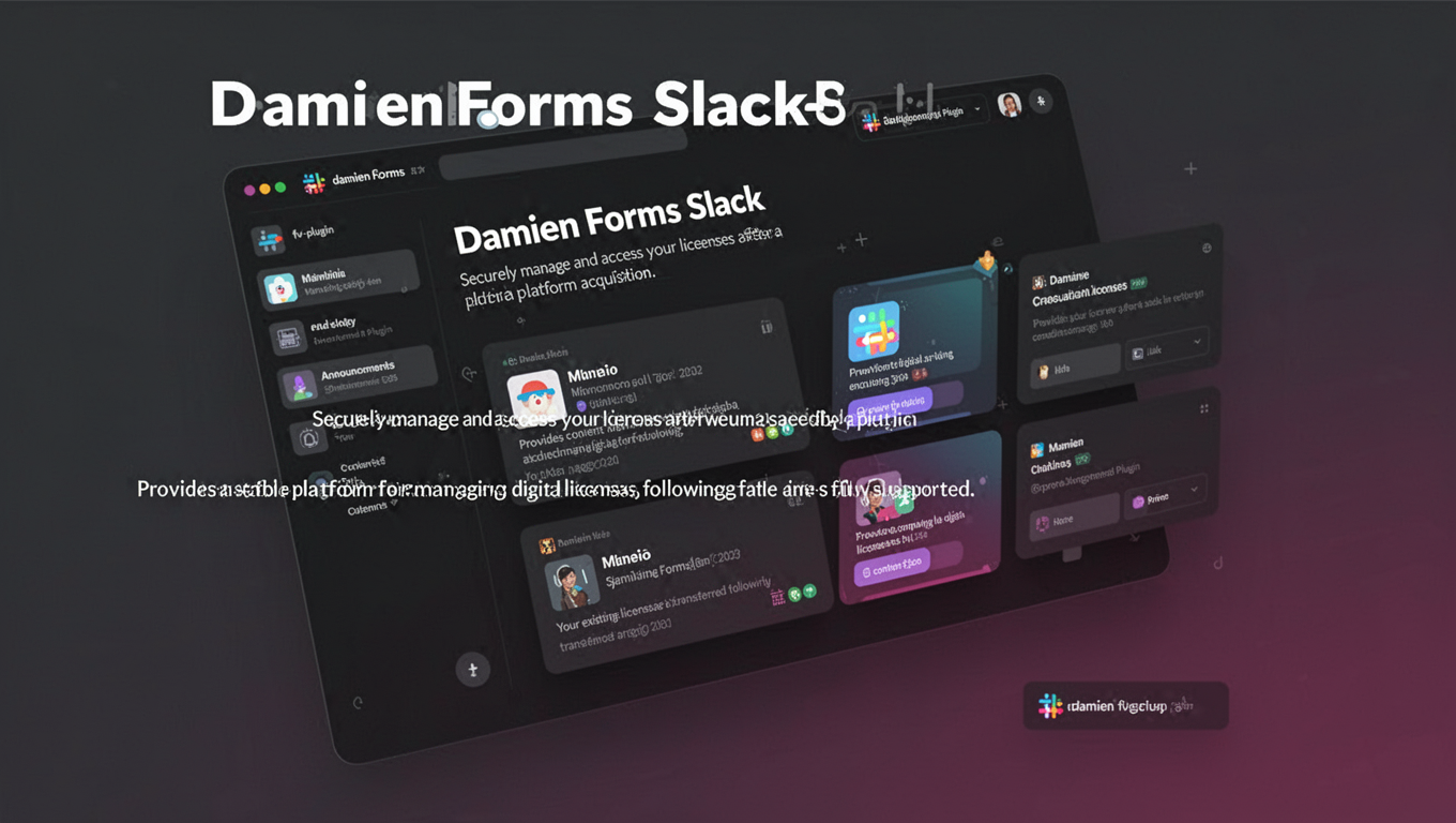 Preview of Damien Forms Slack Add-On
