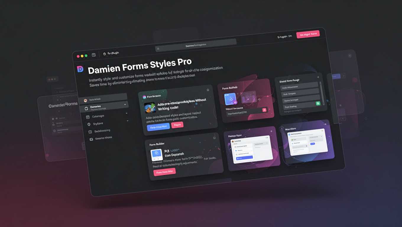 Preview of Damien Forms Styles Pro