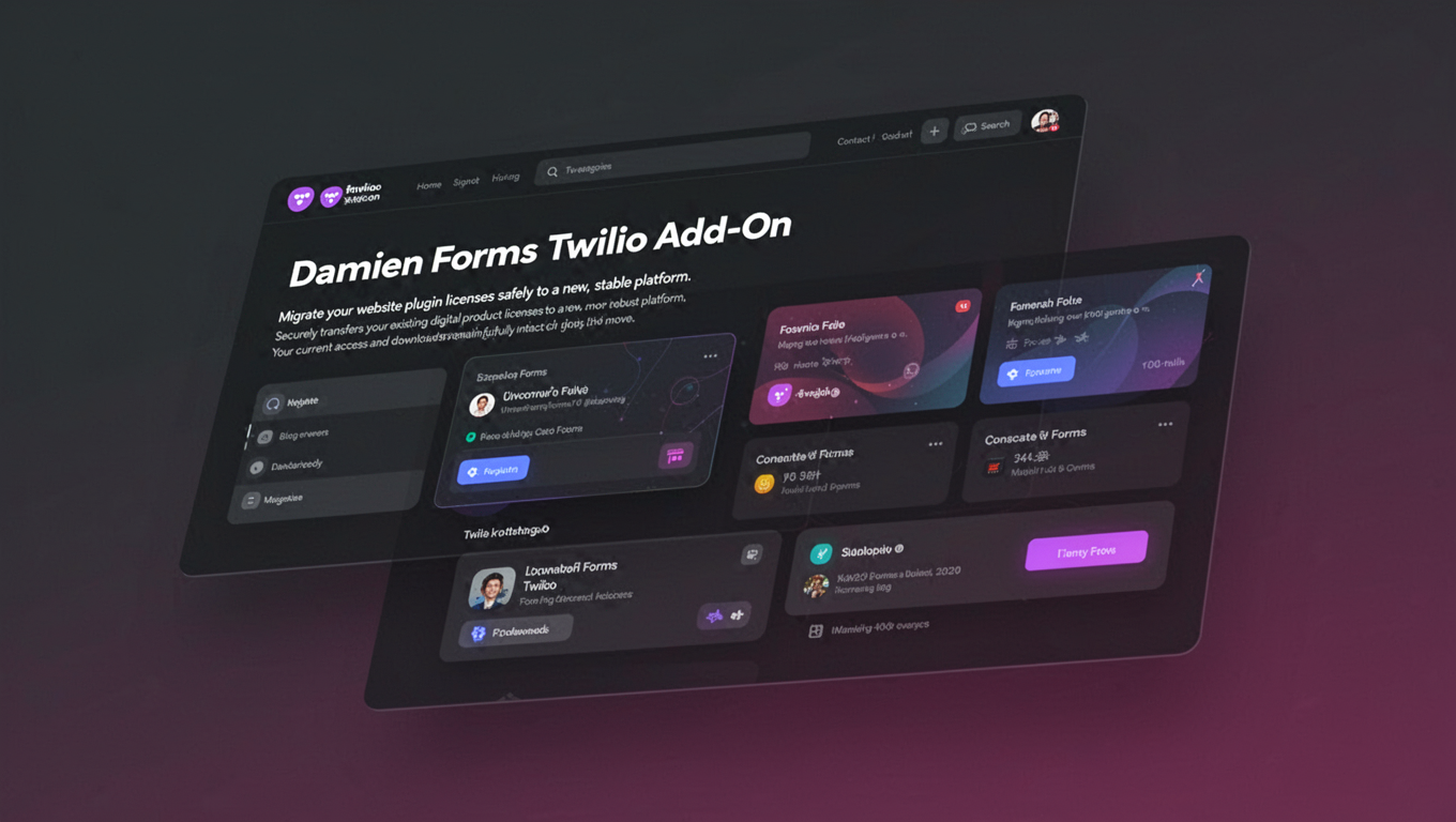 Preview of Damien Forms Twilio Add-On