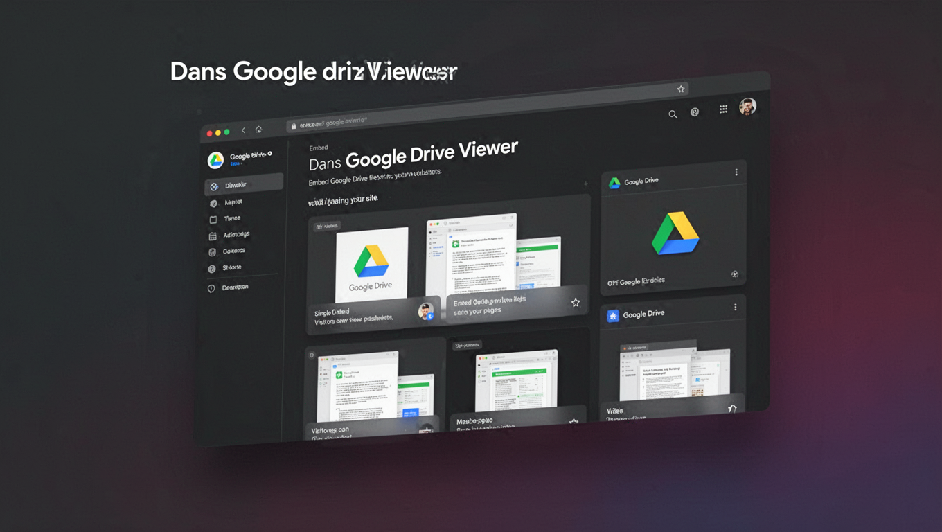 Preview of Dans Google Drive Viewer
