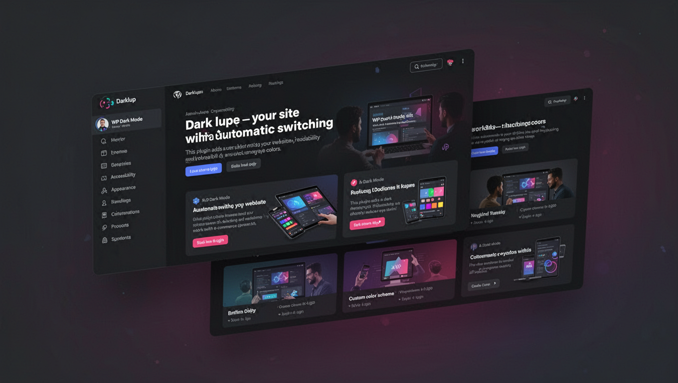 Preview of Darklup - WP Dark Mode