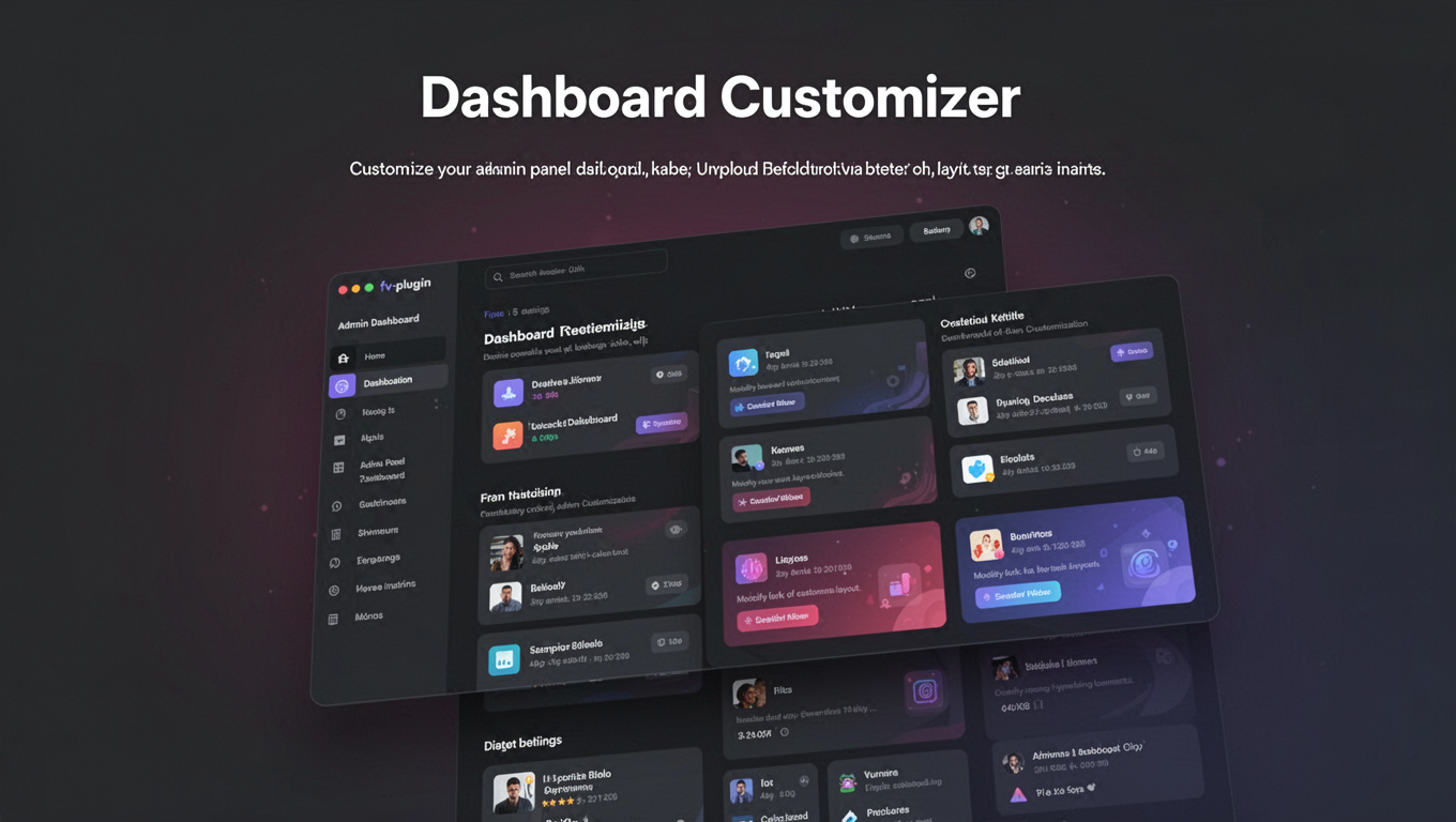 Preview of Dashboard Customizer