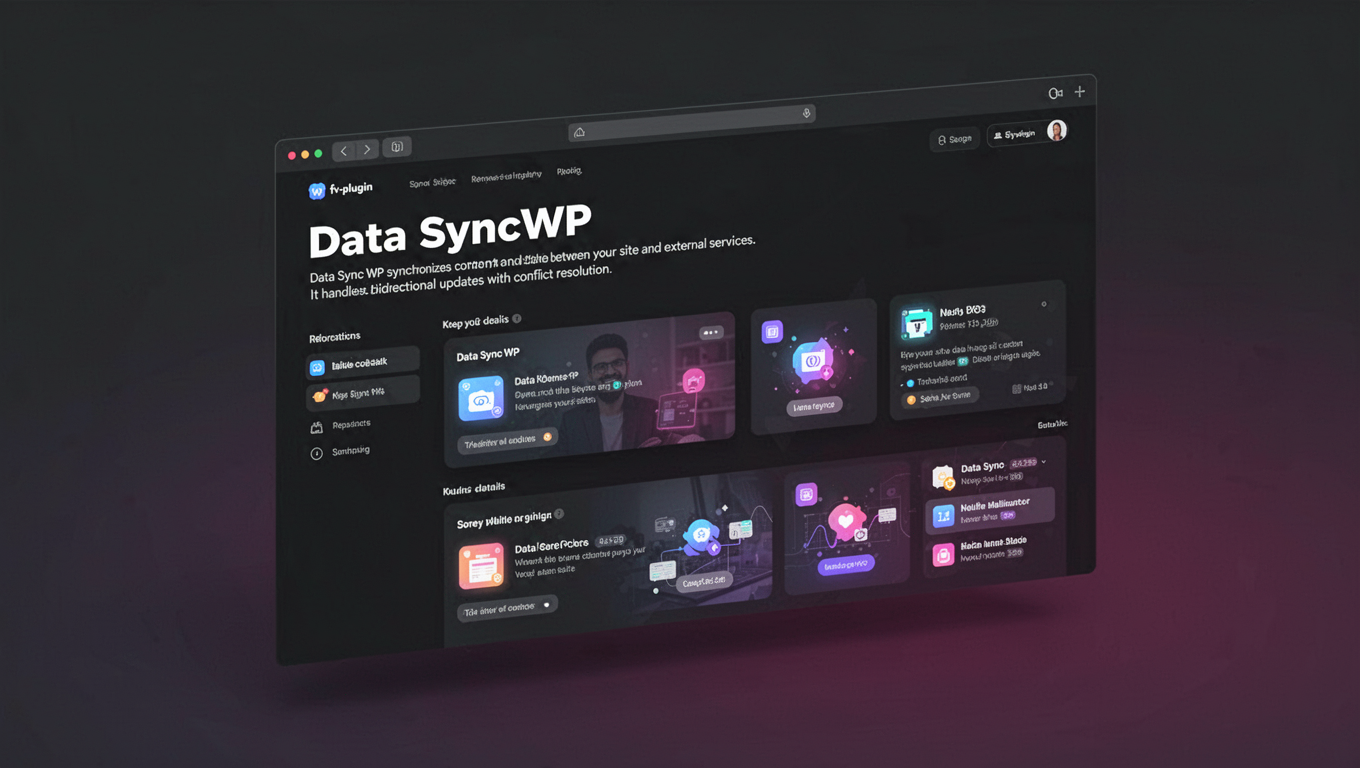 Preview of Data SyncWP