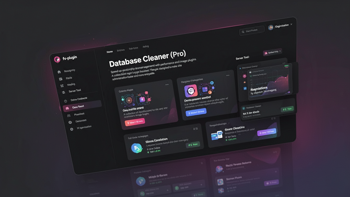 Preview of Database Cleaner (Pro)