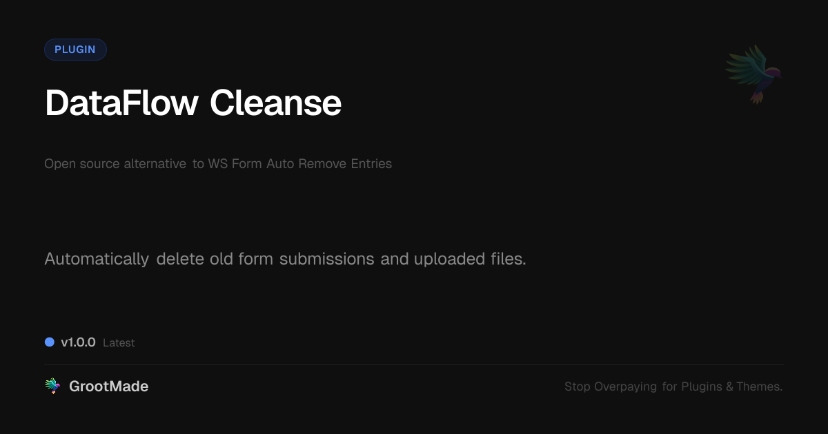 Preview of DataFlow Cleanse