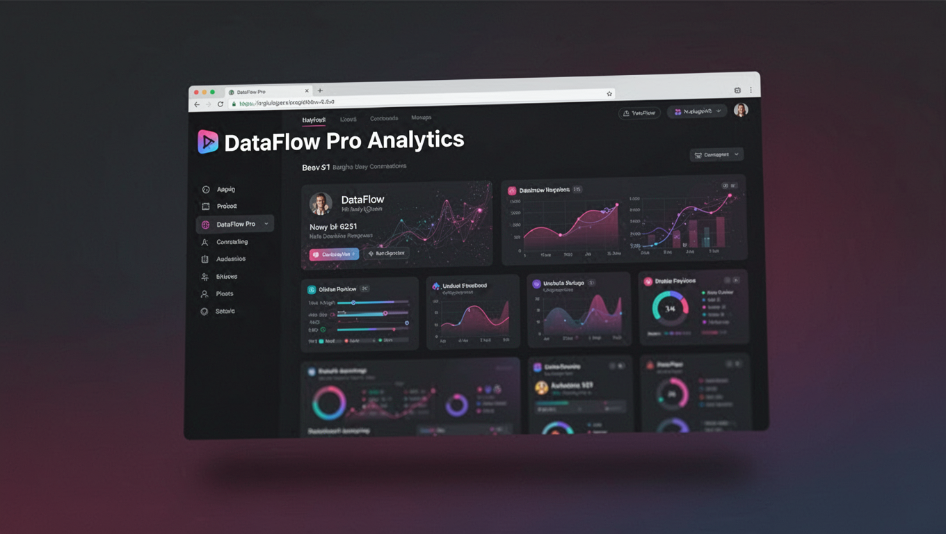 Preview of DataFlow Pro Analytics