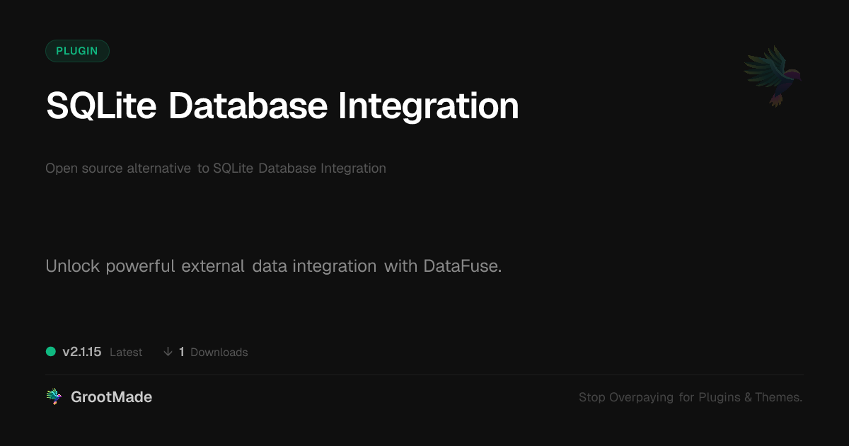 SQLite Database Integration
