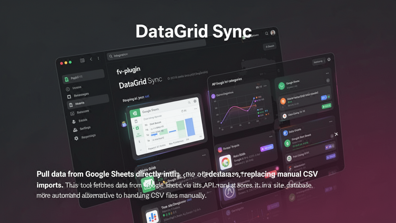 Preview of DataGrid Sync