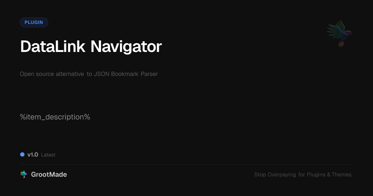 Preview of DataLink Navigator