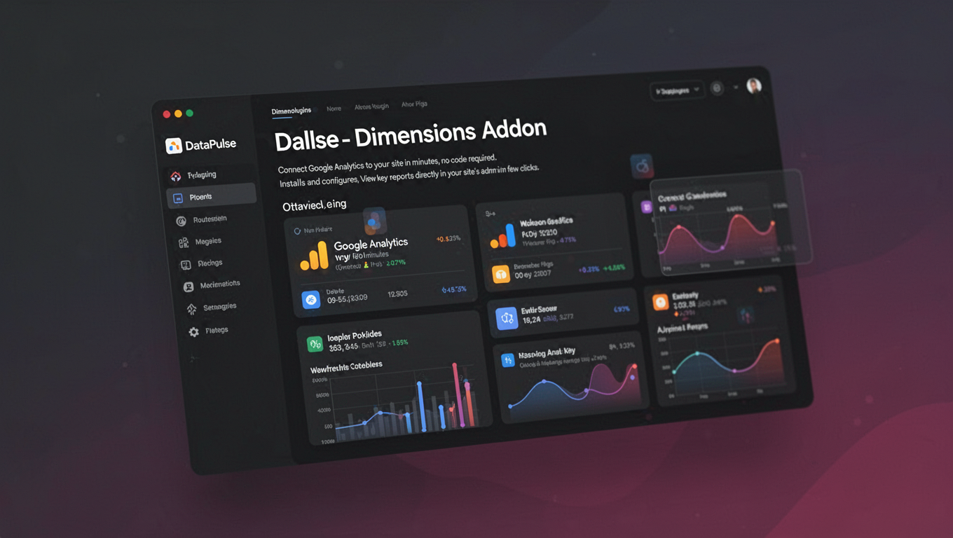 Preview of DataPulse - Dimensions Addon