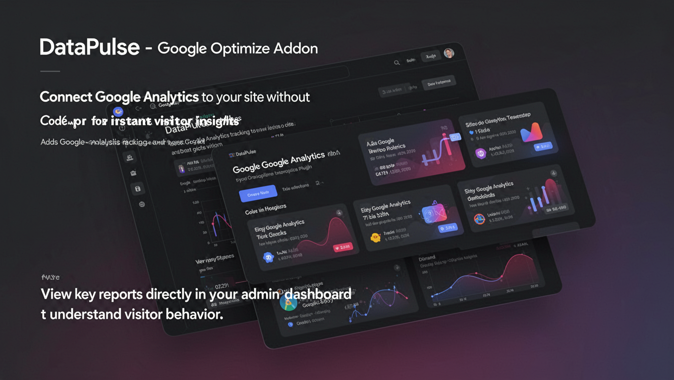 Preview of DataPulse - Google Optimize Addon