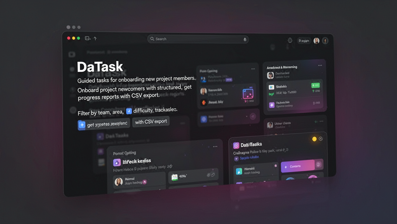 Preview of DaTask