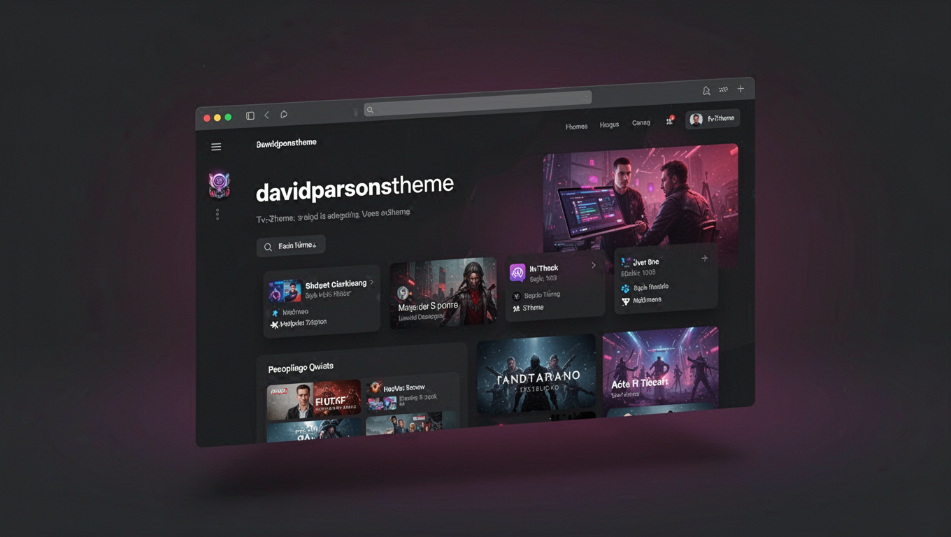 Preview of davidparsonstheme