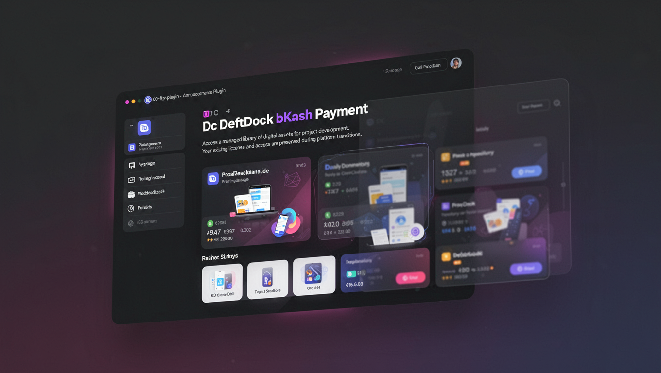 Preview of DC DeftDock bKash Payment