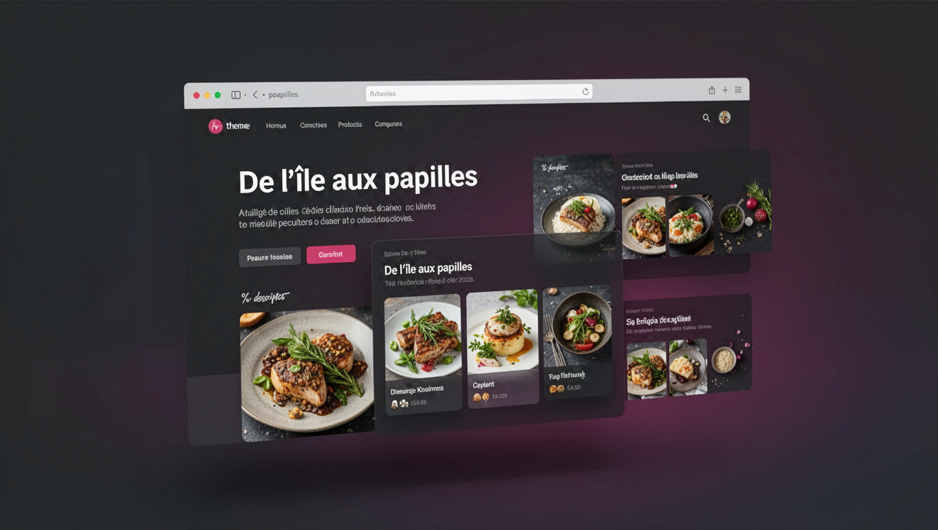 Preview of De l'île aux papilles