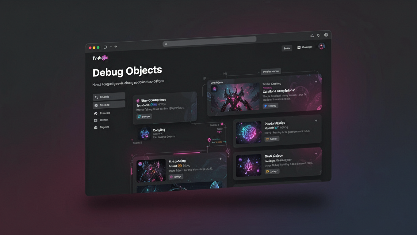 Preview of Debug Objects