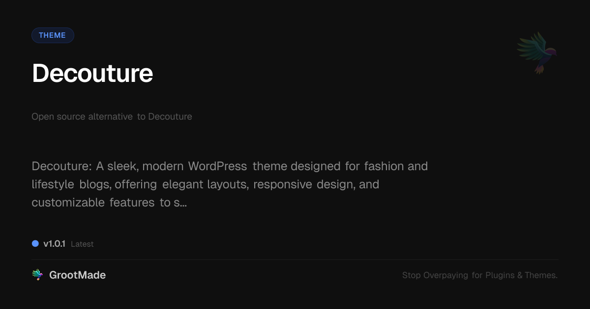 Preview of Decouture