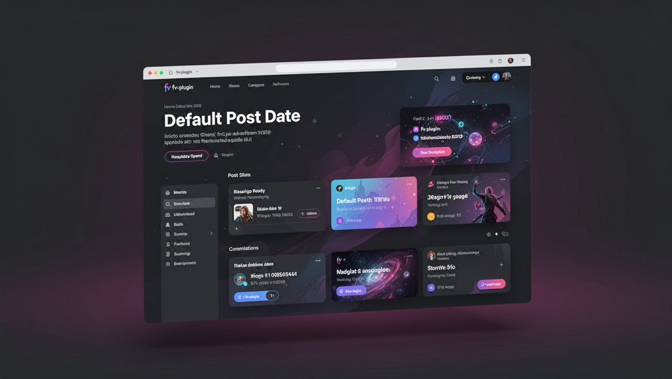 Preview of Default Post Date
