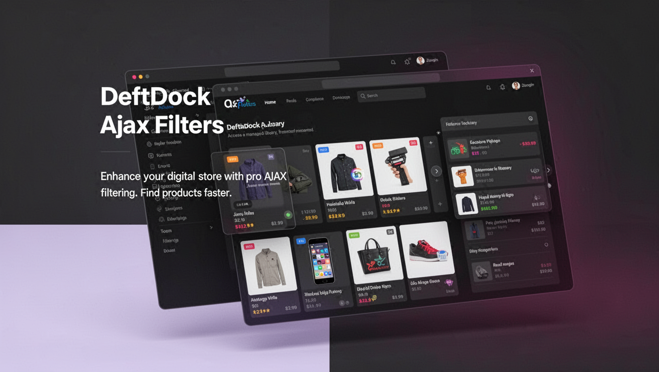 Preview of DeftDock Ajax Filters