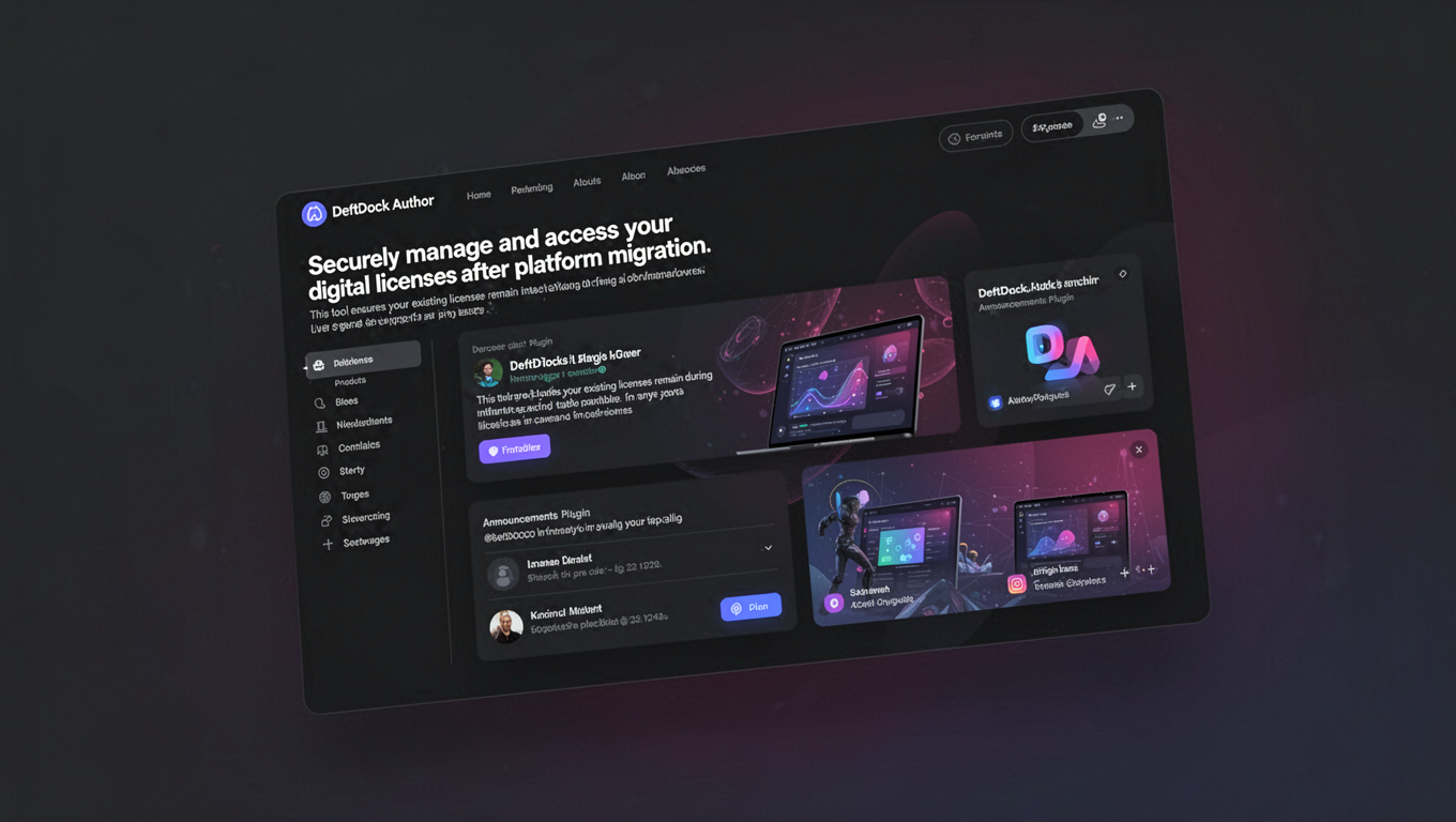 Preview of DeftDock Author