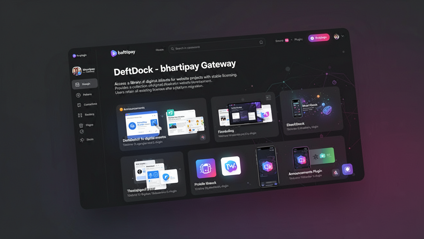 Preview of DeftDock - bhartipay Gateway