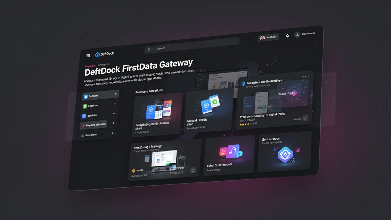 Preview of DeftDock FirstData Gateway