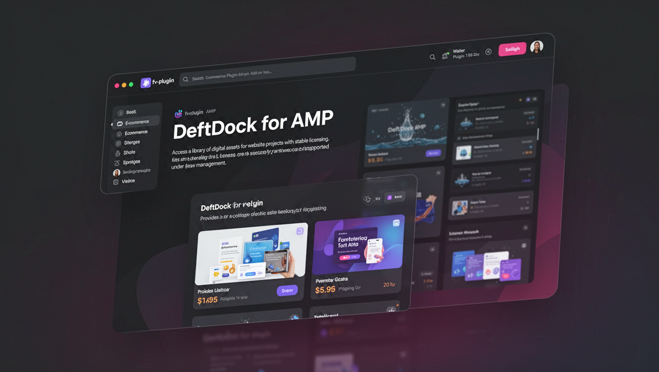 Preview of DeftDock for AMP