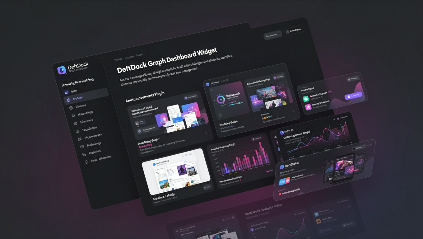 Preview of DeftDock Graph Dashboard Widget