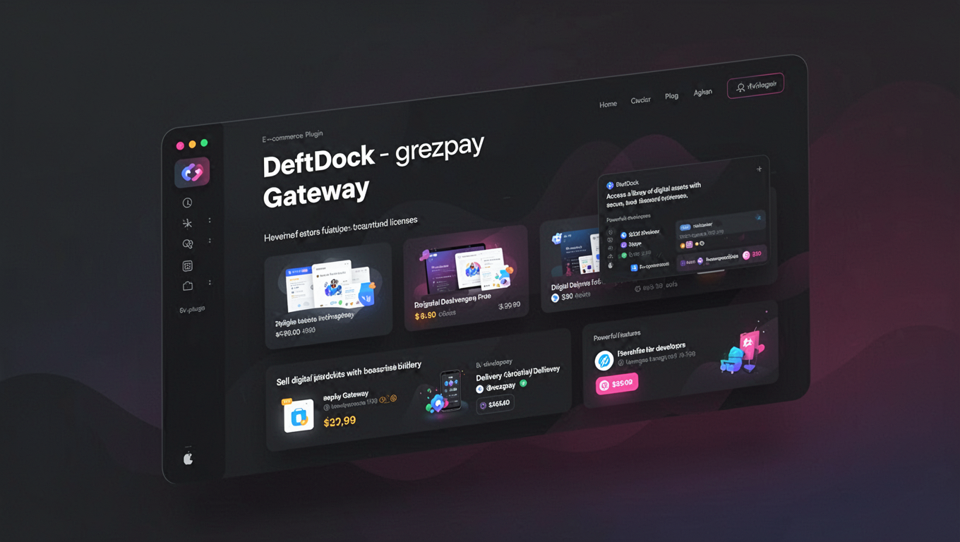 Preview of DeftDock - grezpay Gateway