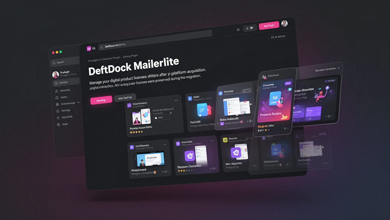 Preview of DeftDock Mailerlite