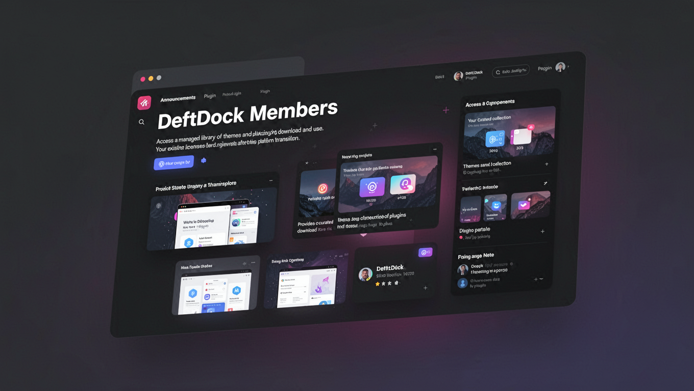 Preview of DeftDock Members
