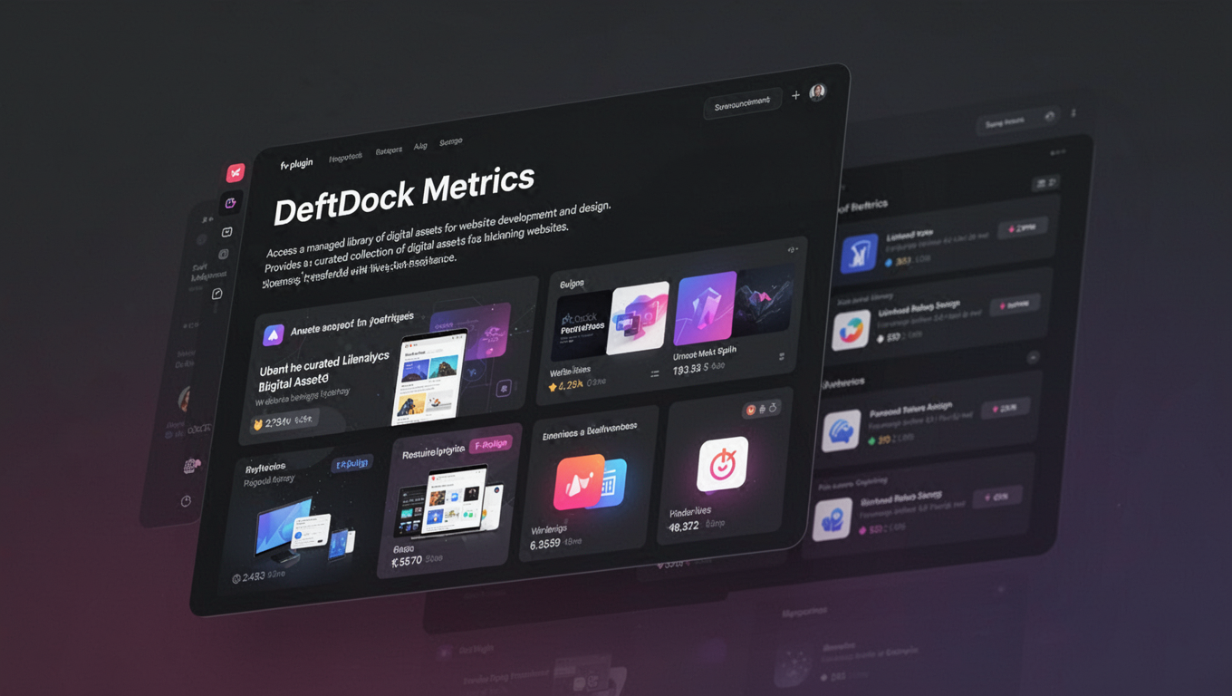 Preview of DeftDock Metrics