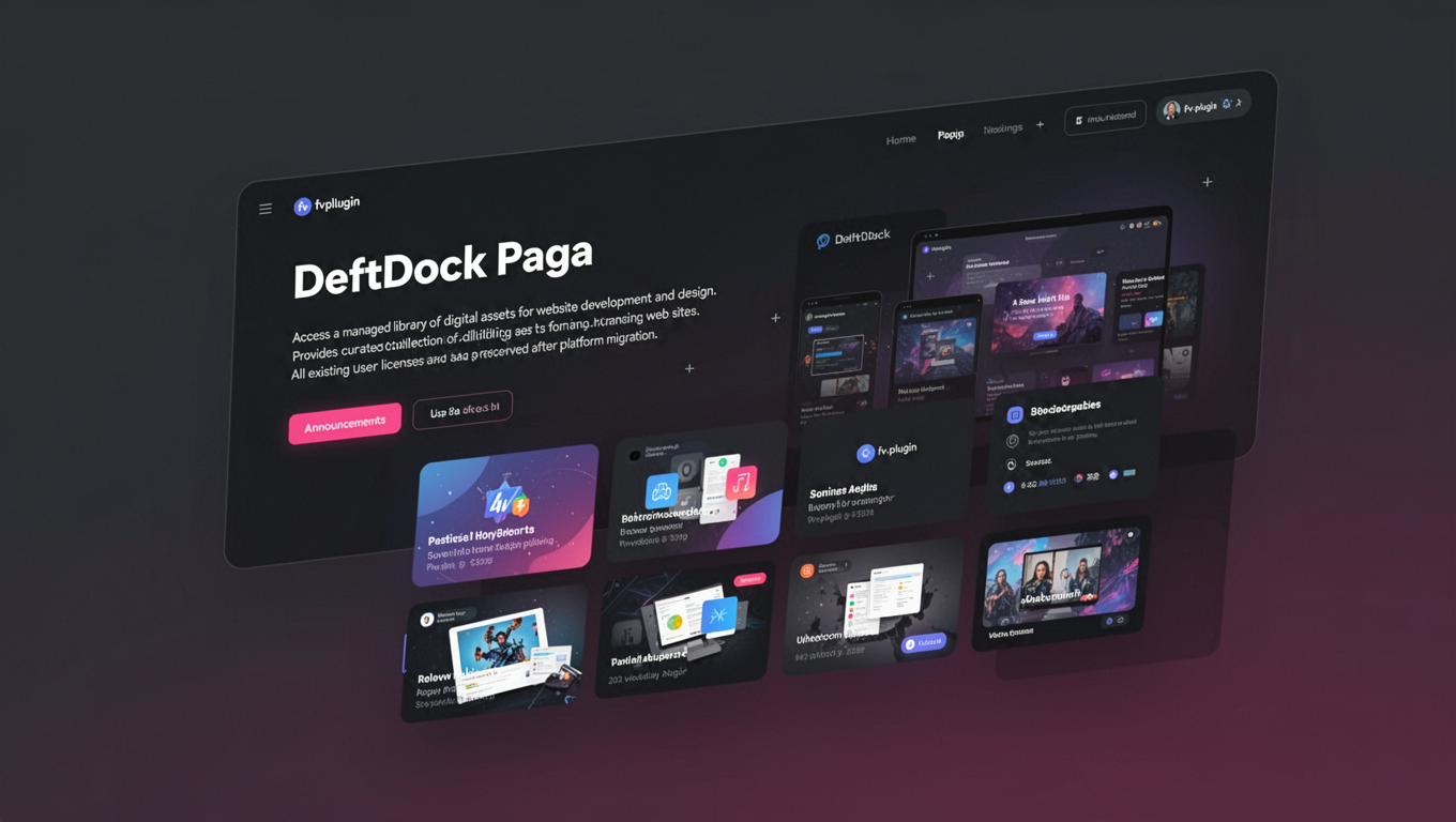 Preview of DeftDock Paga