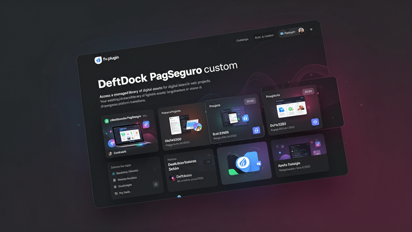 Preview of DeftDock PagSeguro custom