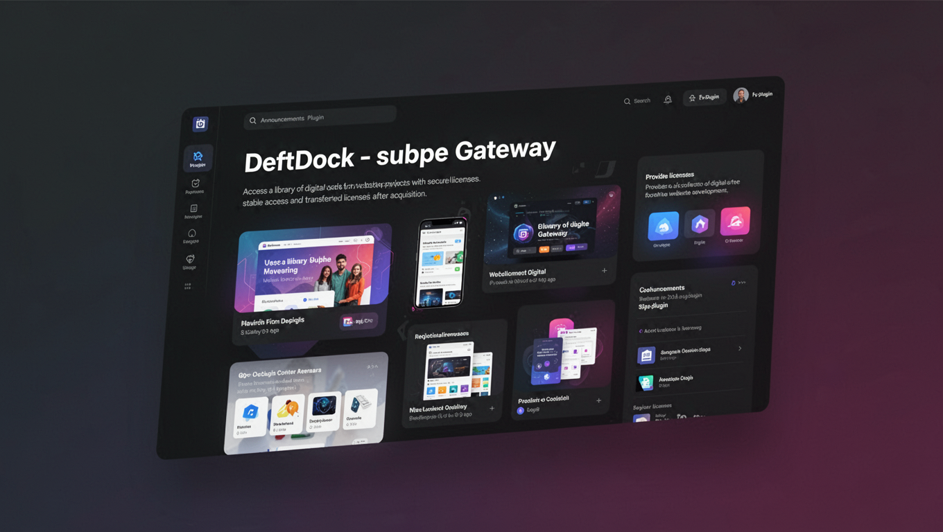 Preview of DeftDock - subpe Gateway