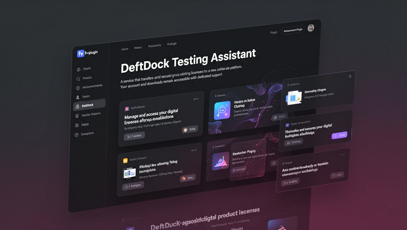 Preview of DeftDock Testing Assistant